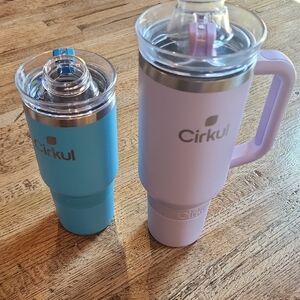 Cirkul Double Insulated Tumblers in Sky Blue & Lavender
